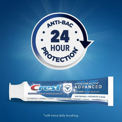 Crest Pro-Health Advanced Whitening + Intensive Clean Toothpaste, 5.8 oz.