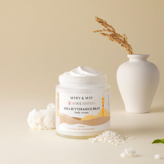 Mary & May Vegan Shea Butter & Rice Bran Body Cream 250ml