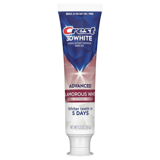Crest 3D White Advanced Glamorous White Whitening Toothpaste (93g)
