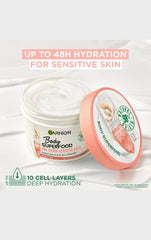 Garnier Body Superfood Hydra Sensitive Body Cream with Oat Milk & Probiotic Derived Fractions 380ml