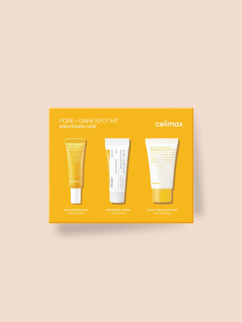 celimax PORE+DARK SPOT BRIGHTENING KIT mini