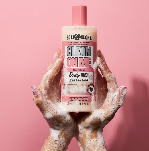 Soap and glory Clean On Me Hydrating Body Wash 500ml
