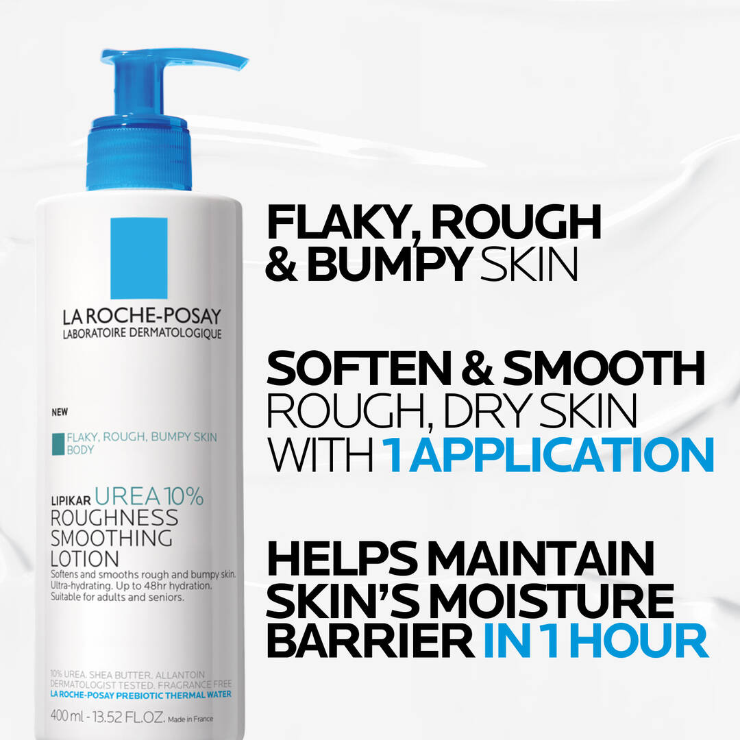 La Roche posay Lipikar Urea 10% Roughness Smoothing Lotion 400ml