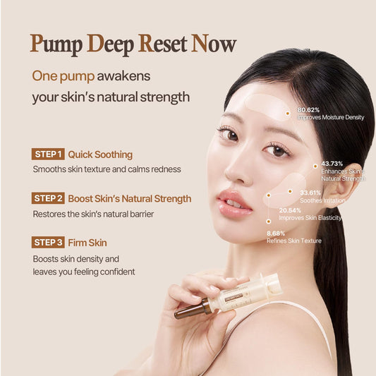 Hevevlue Salmon Caring Centella New Pair PDRN Booster 100,000 Shot Essence (1ea)