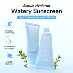 Abib Watery hyaluron sunscreen Moisture tube Spf50+ Pa++++ 50ml