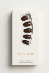 Shein False Nails ( Maroon )