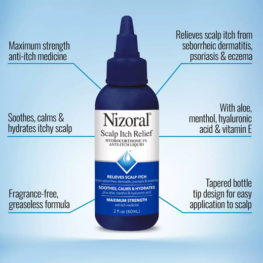 Nizoral Scalp Anti-Itch Relief Liquid 60ml