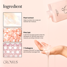 Growus Damage Therapy Shampoo (500ml)