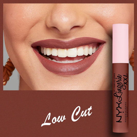 Nyx Lip Lingerie XXL Matte Liquid Lipstick-Low Cut