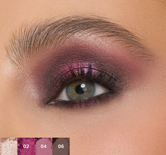 Morphe 6-Pan Eyeshadow Palette- LOVE BYTE