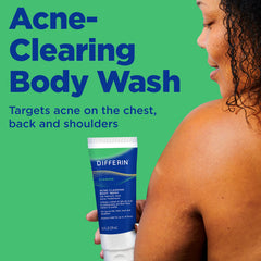 Differin Acne-Clearing Body Wash, 10 fl oz (295 ml)