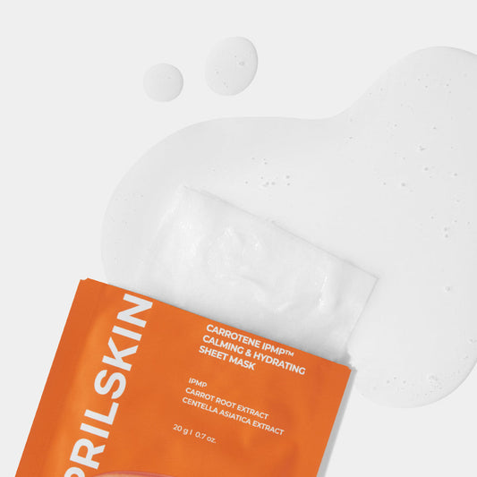 April Skin Carrotene IPMP™ Calming & Hydrating Sheet Mask(Exp:2026/11)