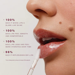 The Rare Beauty  Positive Light Luminizing Lip Gloss in  Glimmer full-size, 3.3 mL (no box)