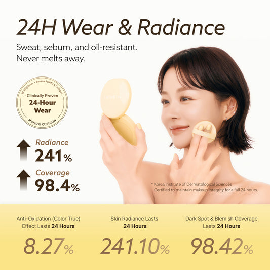 Mumuki BEEN (Honey Banana + PDRN) Radiance Firming Cushion
