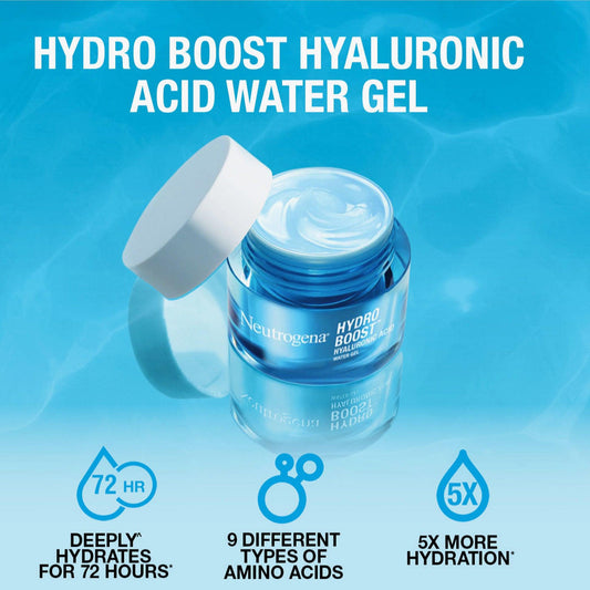 Neutrogena Face Moisturizer Water Gel Hydro Boost 50ml new packaging Korea version