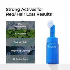 Seapuri Scalpy Bubble Tonic for Dandruff & Hair Growth 100ml