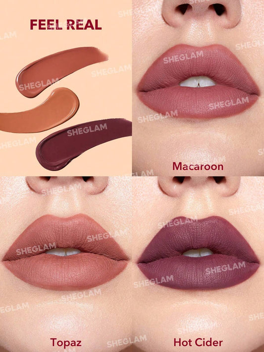 Sheglam Matte Allure Mini Liquid Lipstick Set