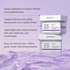 Genabelle Melacare Jelly Touch Dual Pad - 60ea