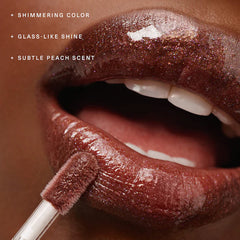 The Rare Beauty  Positive Light Luminizing Lip Gloss in  Glimmer full-size, 3.3 mL (no box)