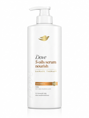Dove 5-Oils Serum Nourish Damage Therapy Shampoo 380ml