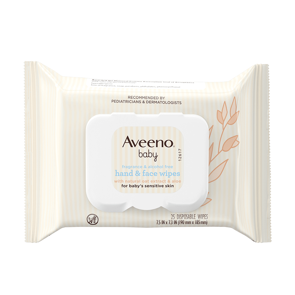 Baby Hand & Face Wipes (25 Wipes)