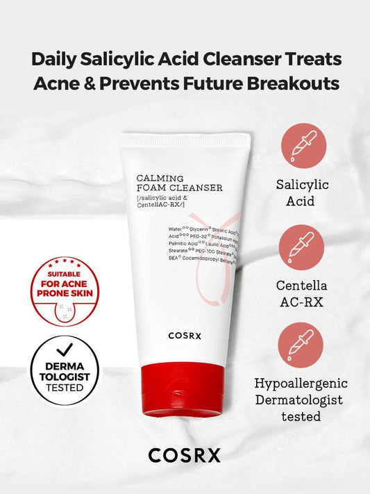 Cosrx AC Collection Calming Foam Cleanser 50ml