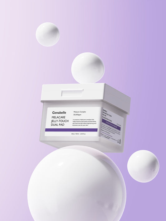 Genabelle Melacare Jelly Touch Dual Pad - 60ea