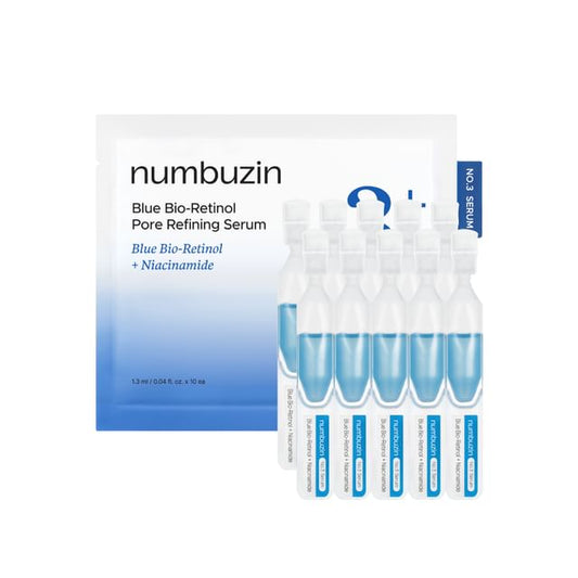 Numbuzin Blue Bio-Retinol Pore Refining Serum 1.3ml/10 ea