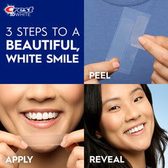 Crest 3D white strips 1 week smile transformation