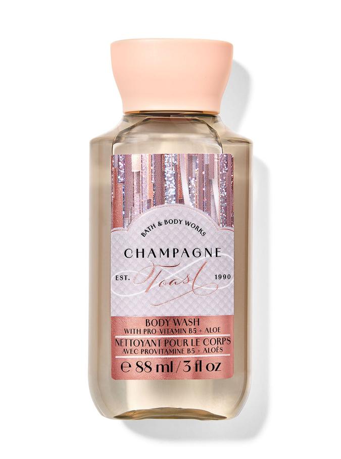 BBW champagne toast body wash 88ml