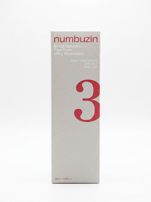 Numbuzin no 3 bifida bakuchiol zero pore milky moisturizer 150ml