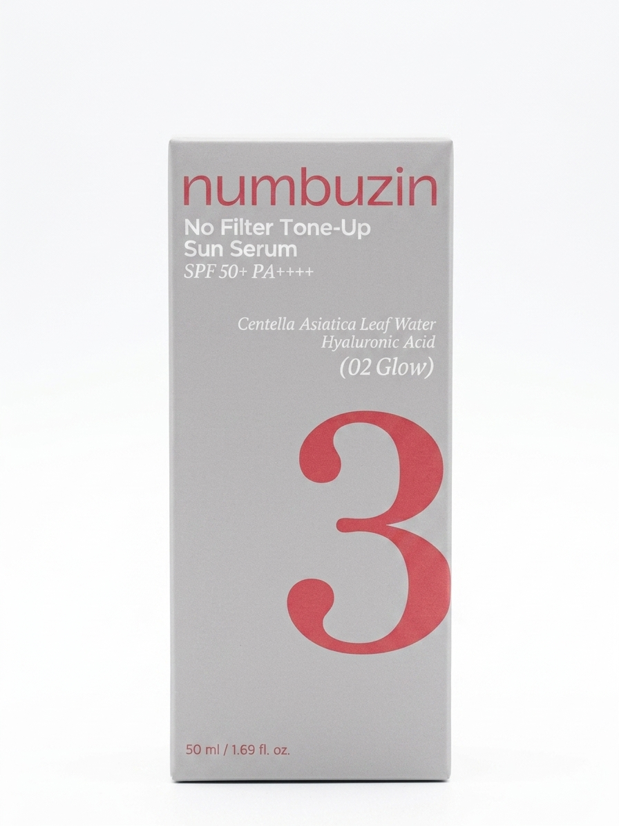 Numbuzin no 3 no filter tone-up sun serum 02 Glow (50ml)