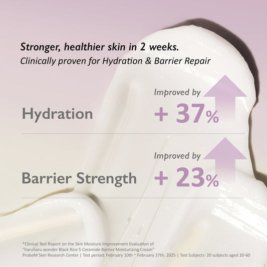 Haruharu Black Rice 5 Ceramide Barrier Moisturizing Cream 50ml