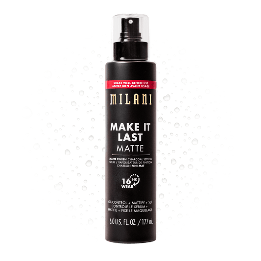 Milani Make It Last Matte - Matte Finish Charcoal Setting Spray Jumbo Size (177ml)