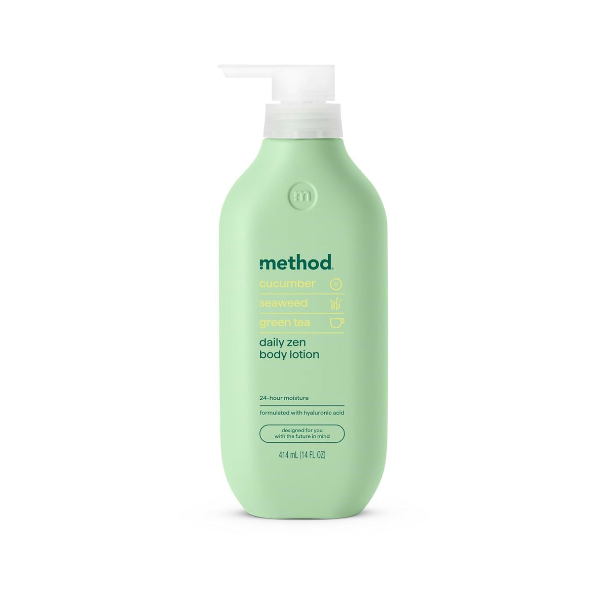 Method Body Lotion -Daily Zen, Cucumber, Seaweed + Green Tea notes