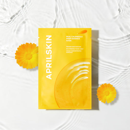 April Skin Real Calendula Deep Essence Mask