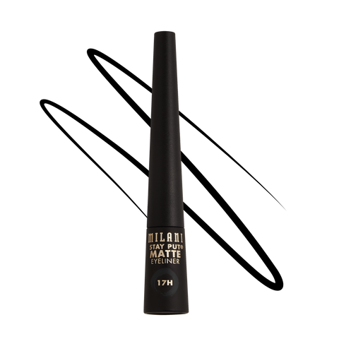 Milani Stay Put Matte Liquid Eyeliner - Waterproof Black 150