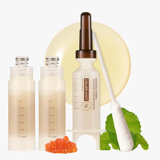 Heveblue Salmon Caring Centella New Pair PDRN Booster 100,000 Shot Essence (2ea)