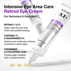 Retinol 0.1 Caffeine Revitalizing Eye Cream (30g)