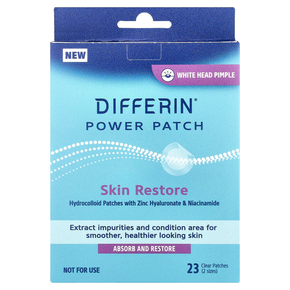 Differin
Power Patch Skin Restore (23 Clear Patches)