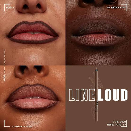 Nyx Professional Makeup Line Loud Vegan Longwear Lip Liner