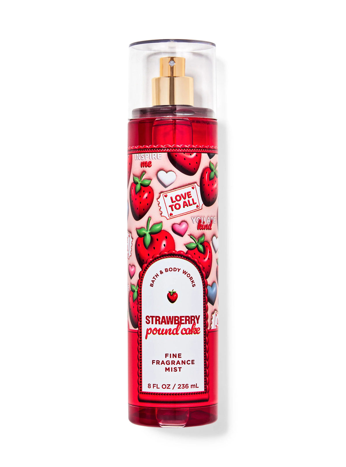BBW Strawberry Pound Cake Fine Fragrance Mist 236 ML