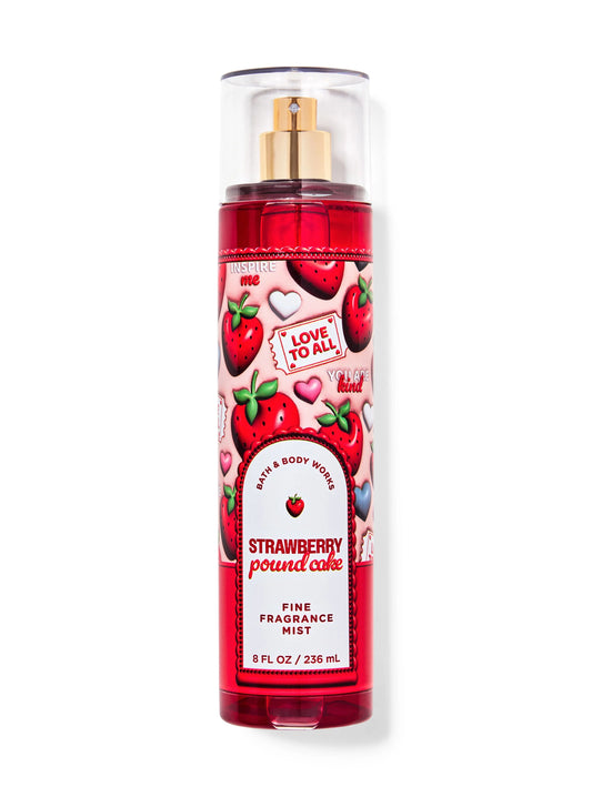 BBW Strawberry Pound Cake Fine Fragrance Mist 236 ML