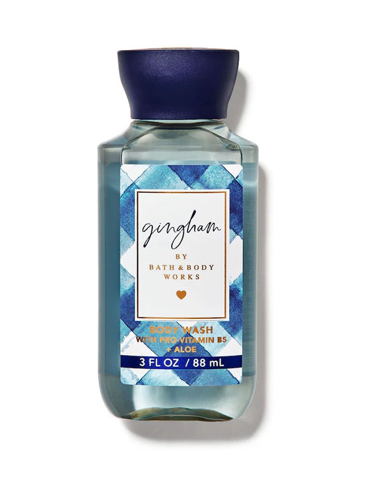 Bath & Body Works Gingham Travel Size Body Wash 3 fl oz / 88 mL