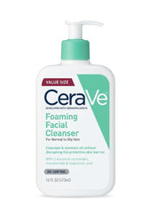 Foaming facial cleanser