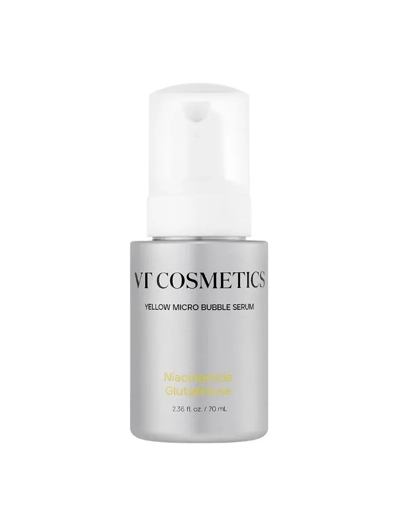 VT Cosmetics Niacinamide Glutathione Yellow Micro Bubble Serum 70ml