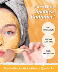 LINDSAY | Gold Rubber Mask