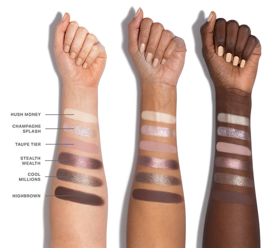 Morphe 6-Pan Eye shadow Palette-Rich Glitch