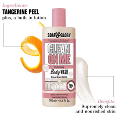 Soap and glory Clean On Me Hydrating Body Wash 500ml