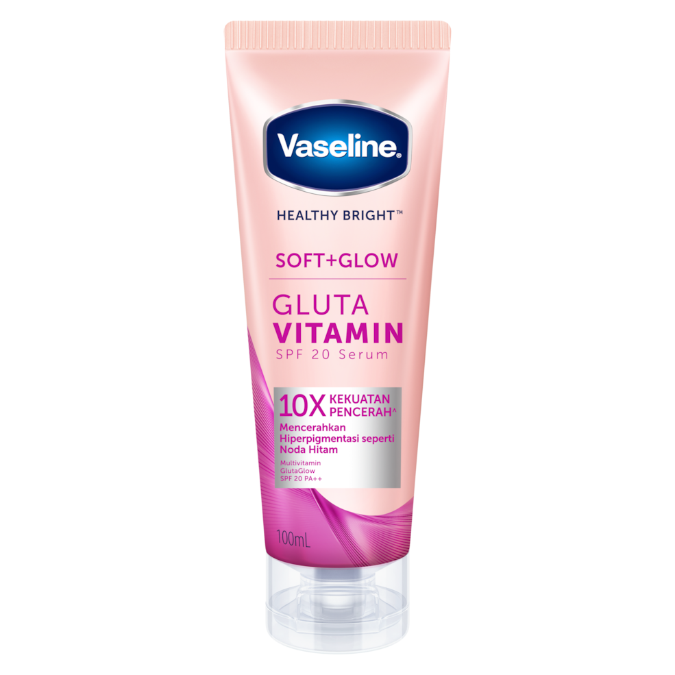 Vaseline Soft Glow Gluta Vitamin SPF 20 Body Serum 180ml